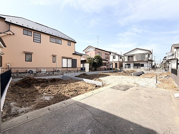 新たな暮らしが芽吹く、整地された穏やかな空間。