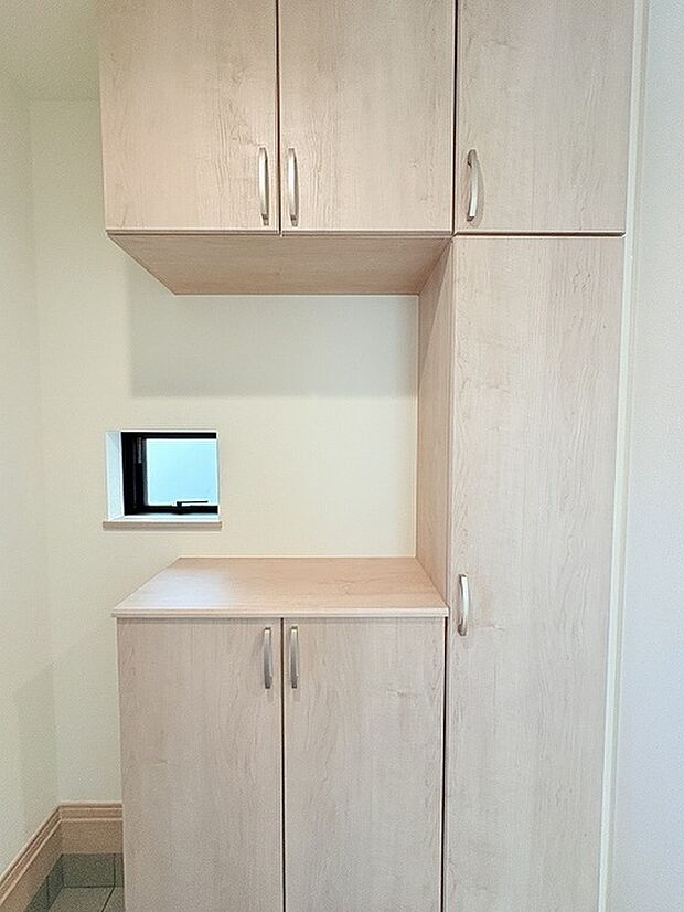 玄関収納の様子
