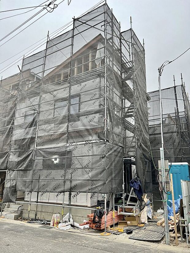 今なら建築中の住まいをご覧いただけます。構造体の質問もお気軽に。