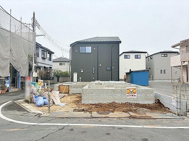 建築中の様子もご見学いただけます。