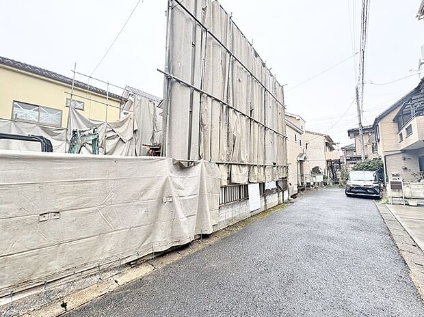 静かな住環境に、落ち着きのある街並みが広がります。