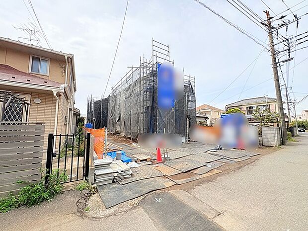 今なら建築中の住まいをご覧いただけます。構造体の質問もお気軽に。 