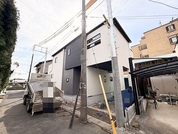 モダンな外観が印象的な、新しい暮らしの舞台。