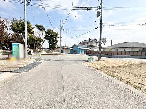 見晴らしの良い、開放感あふれる街並み