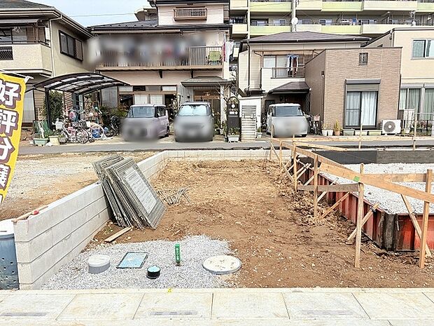 駐車場は1台分を確保しています。