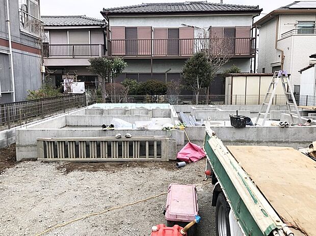 今なら建築中の住まいをご覧いただけます。構造体の質問もお気軽に。