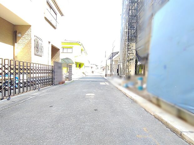 落ち着いた住宅街です。