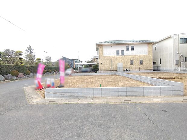 区画整理の角地です。