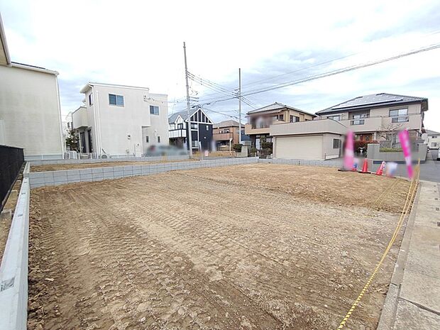 整然とした区画で、新しい暮らしを思い描ける空間。