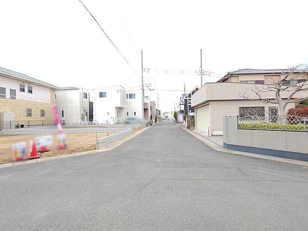 閑静な住宅街に佇む、穏やかな暮らしが叶う街並み