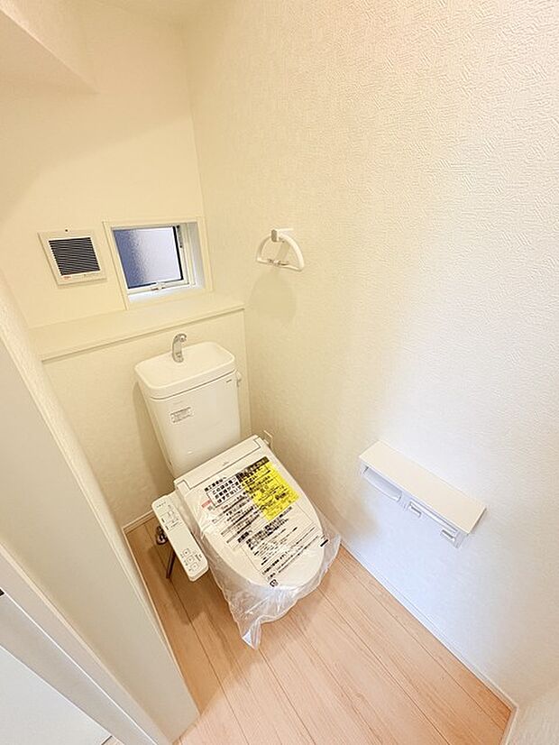 新築戸建てなら今や標準装備は当たり前。気持ちいいウォシュレット機能。