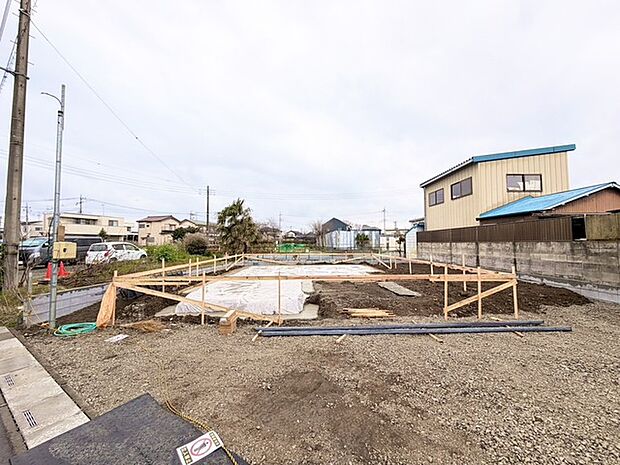 新たな暮らしが始まる、期待に満ちた土台づくり。