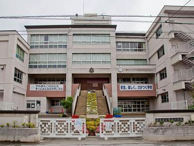 越谷市立鷺後小学校(450m)