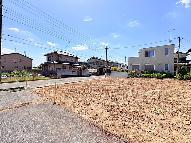 閑静な住宅地で、小さなお子様がいるご家族にも安心。
