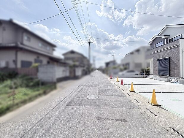 空の広がりを感じる穏やかな街並みが、日々の暮らしに心地よいゆとりと開放感をもたらしてくれます。