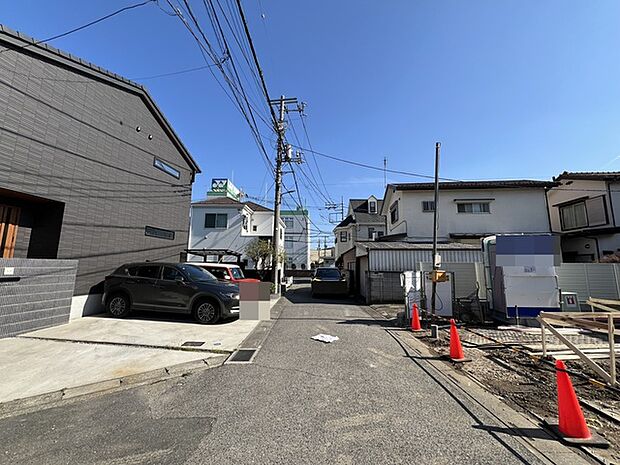 前面道路