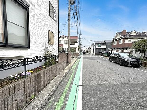 穏やかな緑が彩る、心地よい住環境が広がります。