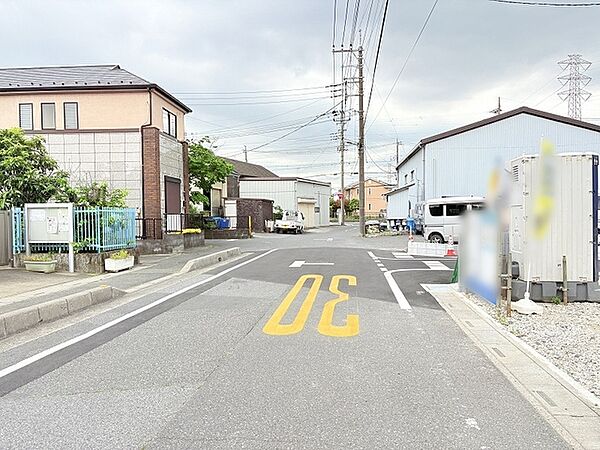 南側道路