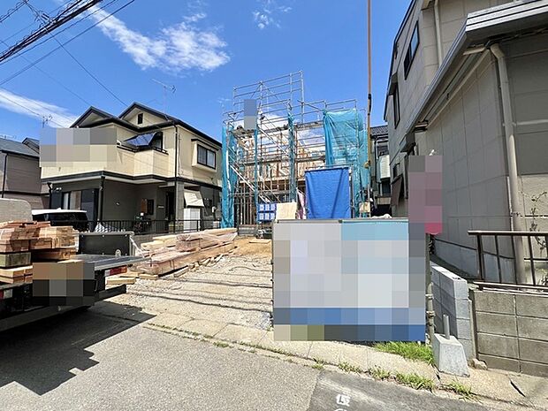 今なら建築中の住まいをご覧いただけます。構造体の質問もお気軽に。