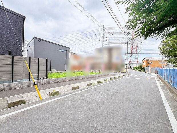 穏やかな街並みが広がる、落ち着いた雰囲気の閑静な住環境です。