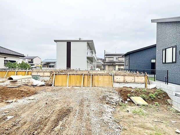 未来への礎となる、整然と区画された広々とした空間