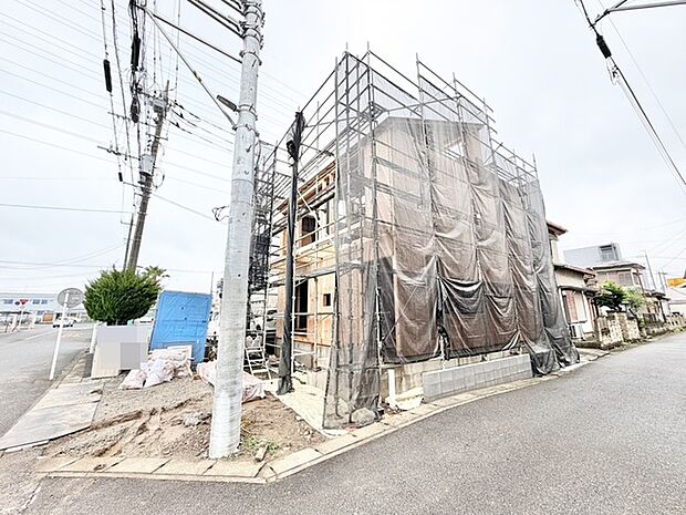 新しい暮らしへの期待がふくらむ、これから形作られていく住まいのありのままの姿です。
