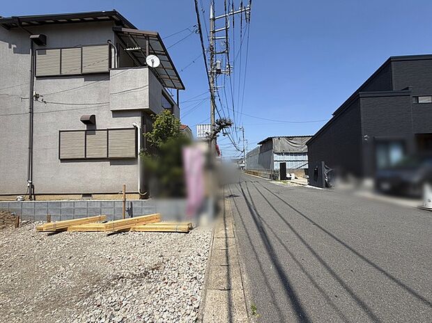 車の通りも少ない閑静な住宅地。子育てにも、第二の人生にも。