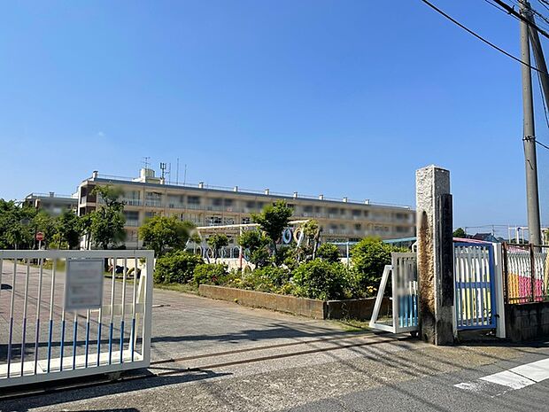 広い校庭の小学校ですね（500m）