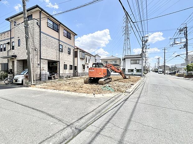 新しい生活が始まる、広々とした土地。