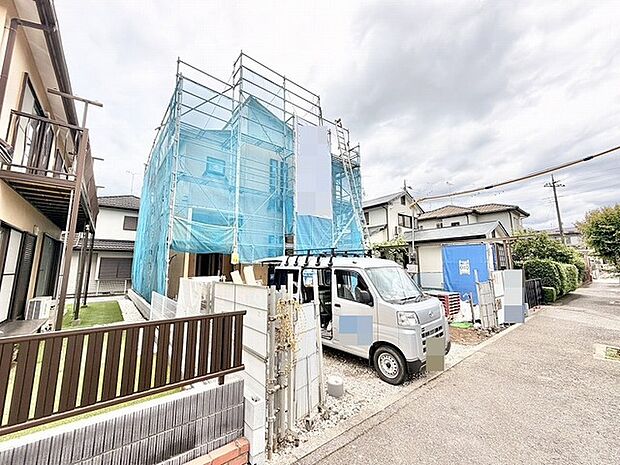 完成に向けて着々と準備が進む現地から、住まいの未来図を想像する楽しみが広がります。
