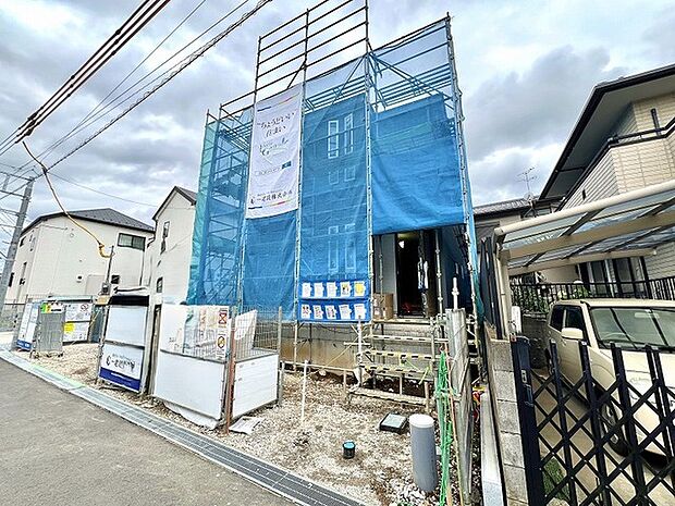基礎から完成済みの住まいまで、各工程をご確認いただけます。 