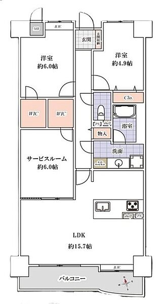 間取り：311002420473