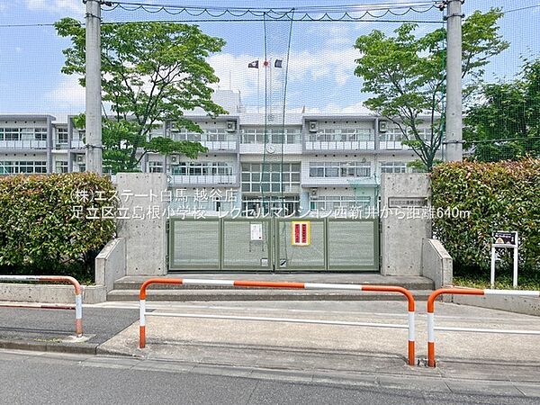 足立区立島根小学校（1000m）