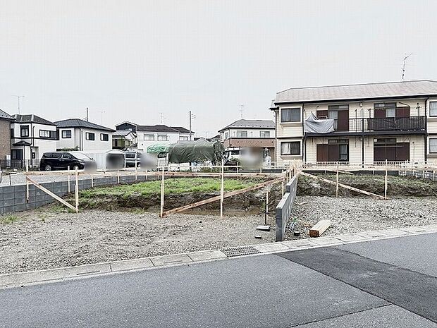 閑静な住宅街に位置する、新しい暮らしの始まりを描ける伸びやかな空間です。