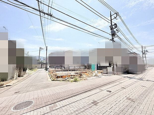 これからの新しい暮らしの可能性が広がる、整った街並みに位置するゆとりある敷地。