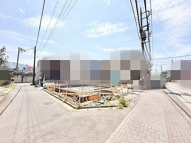 これからの暮らしの礎となる、穏やかな空気が流れる開放的な敷地です。
