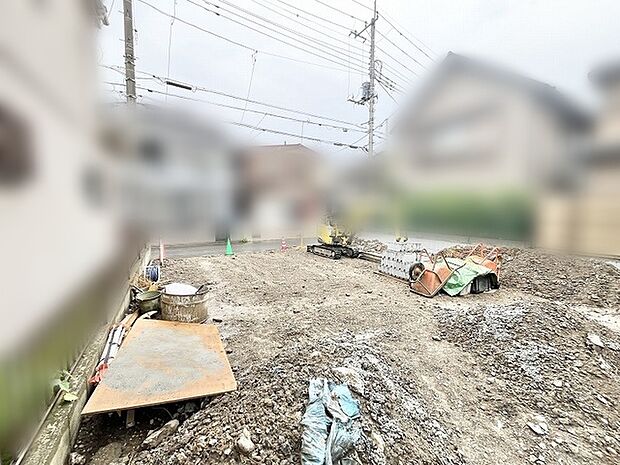 これから始まる新しい暮らしの可能性を秘めた、ゆとりある敷地環境です。