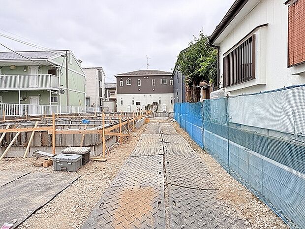 路地状部分の様子