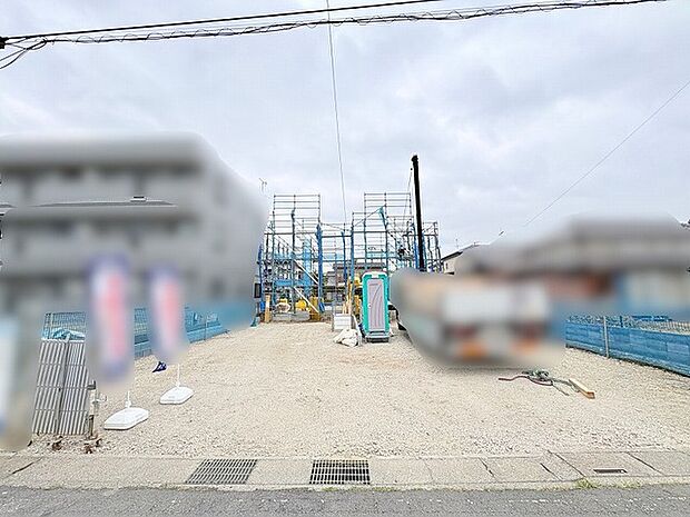 これからの新しい暮らしの拠点として、理想の住まいを描くことができる広々とした土地です。