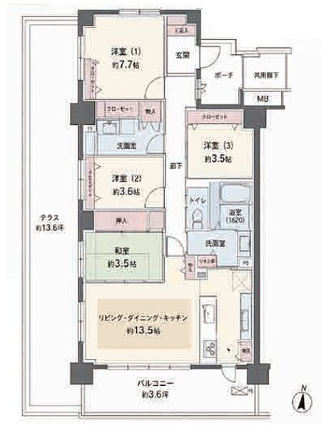 間取り：311002461362