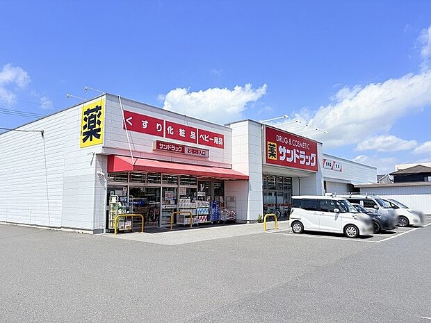 サンドラッグ北越谷(550m)