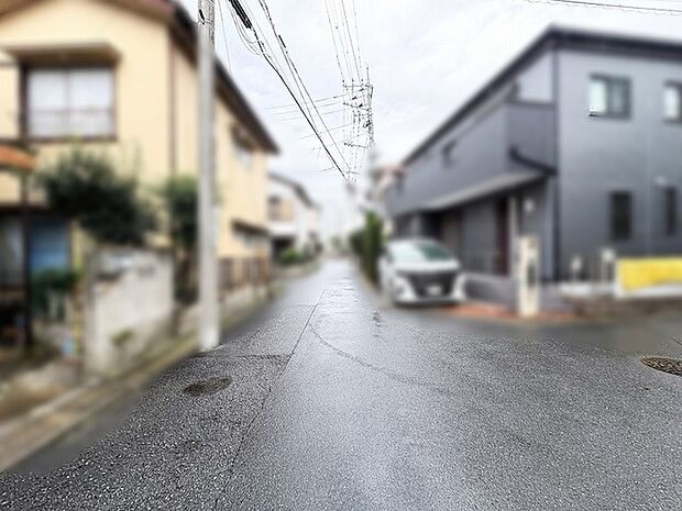 静かな時間が流れる落ち着いた住宅街に佇む穏やかな周辺環境