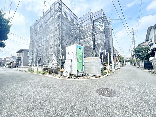 新しい暮らしの完成へ向けて着実に歩みを進める現地の一コマ