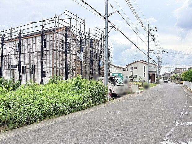 緑の多い住宅地です。