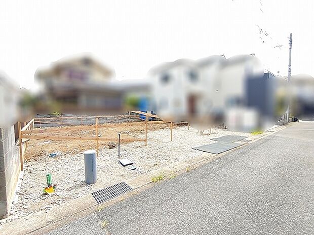 開放的な空が広がり穏やかな日常を予感させる心地よい区画空間
