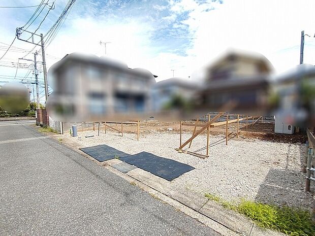開放感のあるすっきりとした区画に、心地よい風と豊かな時間が広がる場所。