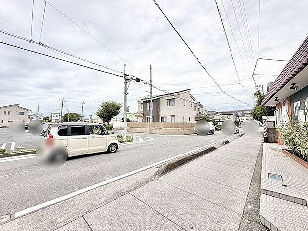 周辺環境が整った落ち着きのある住宅街に佇む穏やかな景観