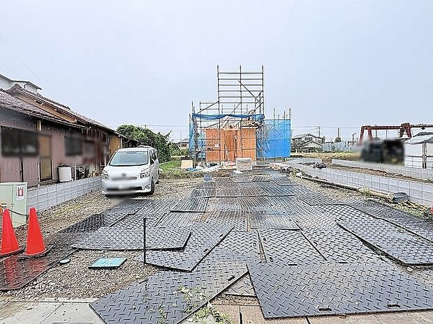 これからの新しい暮らしへの期待が高まる工事中の穏やかな風景