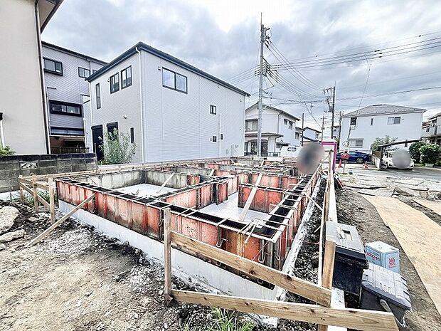 これから始まる新しい暮らしへの期待が高まる、確かな土台が組み上げられています。