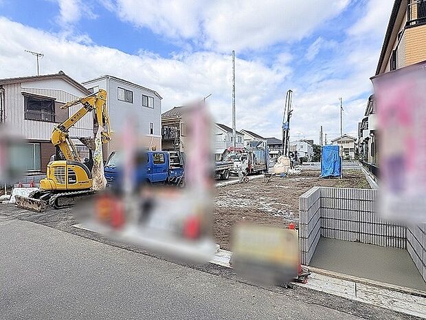新たな暮らしの舞台が整っていく、開放感と期待感に満ちた心地よい現地風景。